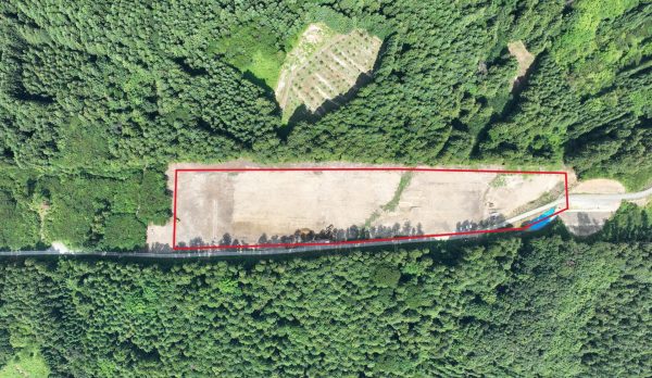 朝日温海道路　板屋越地区改良その3工事 写真